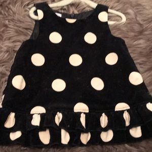 Velvet Polka Dot Dress!